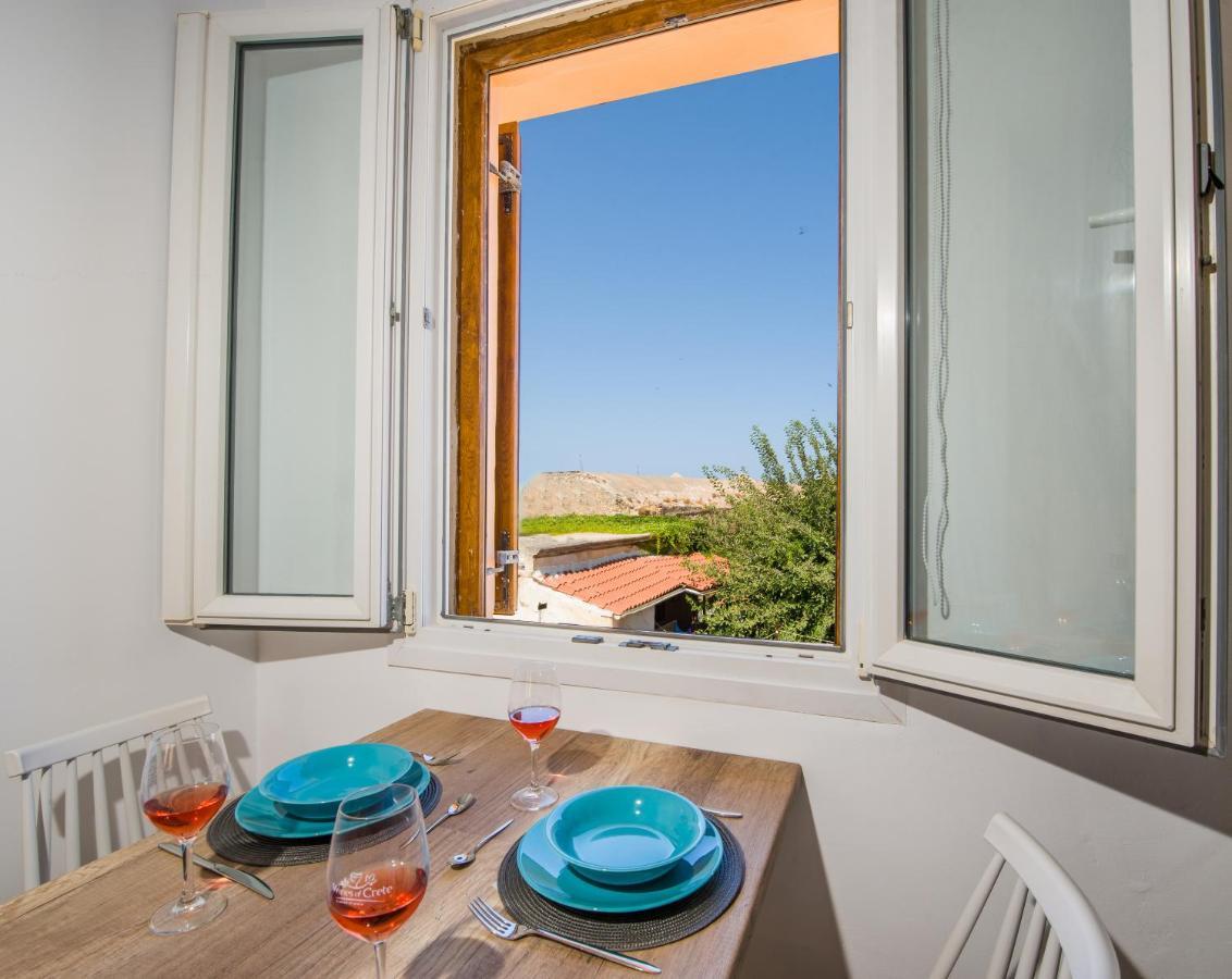 Katerinas House Apartman Hriszí Aktí Haniá Kültér fotó
