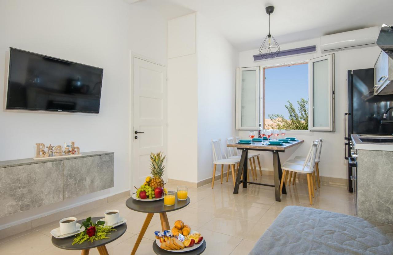 Katerinas House Apartman Hriszí Aktí Haniá Kültér fotó